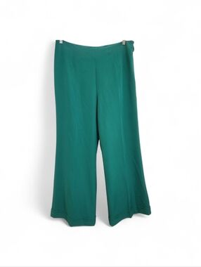 NWT Lena Gabrielle Wide Leg Green Pants Size 16
